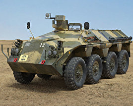DAF YP-408 3D model