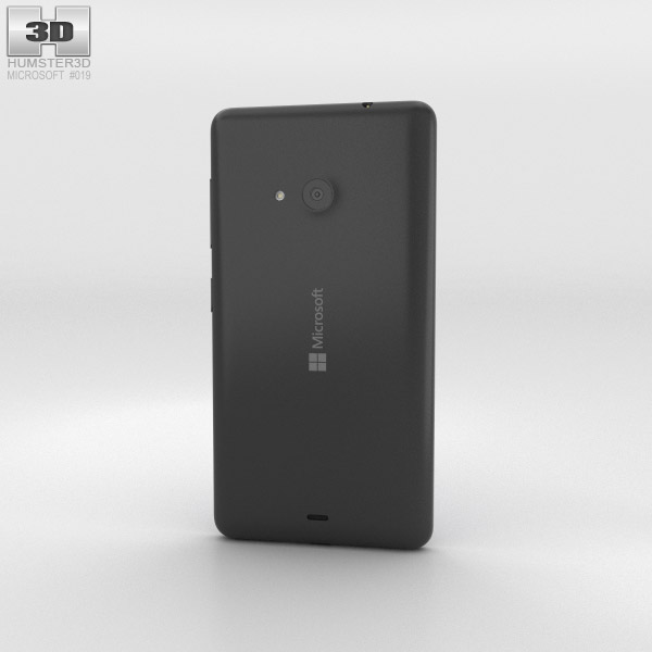 Microsoft Lumia 535 Gray 3d model