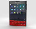 BlackBerry Passport Red 3D模型