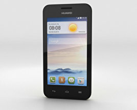 Huawei Ascend Y330 Gelb 3D-Modell