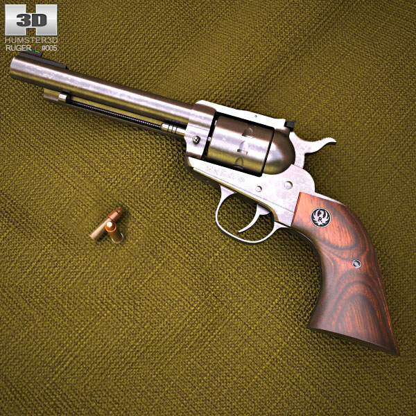Ruger Single Ten 3Dモデル