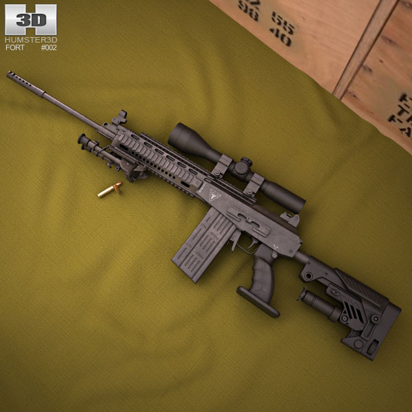 Fort-301 3D模型