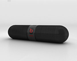 Beats Pill 2.0 Wireless Speaker Black 3D model