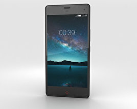 ZTE Nubia Z7 Mini Black 3D model