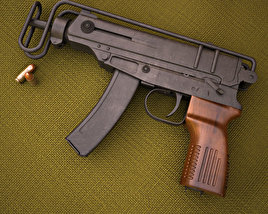 Skorpion vz. 61 Modello 3D