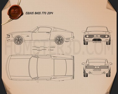 Equus Bass 770 For Sale >> Muscle car blueprint 3D Models Download - Hum3D Equus Bass 770 For Sale >> Muscle car blueprint 3D Models Download - Hum3D