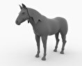 American Quarter Horse 3Dモデル