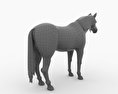 American Quarter Horse 3D-Modell