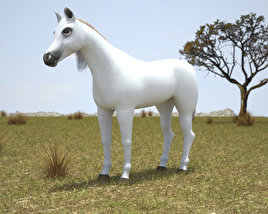 Arabian Horse Modelo 3d