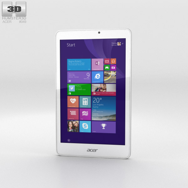 Acer Iconia Tab 8 W 3D 모델 