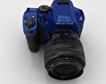 Pentax K-30 Blue 3D 모델 