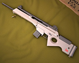 Heckler & Koch SL8 Modelo 3d