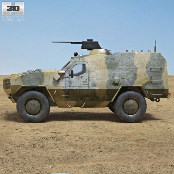 Dozor-B 3D model - Military on Hum3D