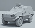 Dozor-B 3D 모델  clay render
