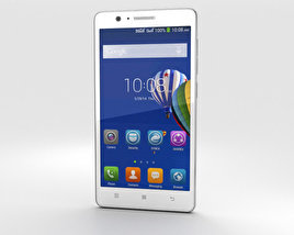 Lenovo A536 White 3D 모델 