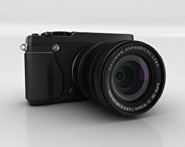 Fujifilm X-E1 Noir Modèle 3D