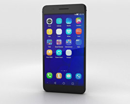 Huawei Honor 6 Plus Nero Modello 3D