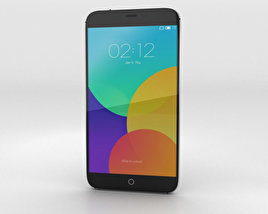 Meizu MX4 Gray 3D 모델 