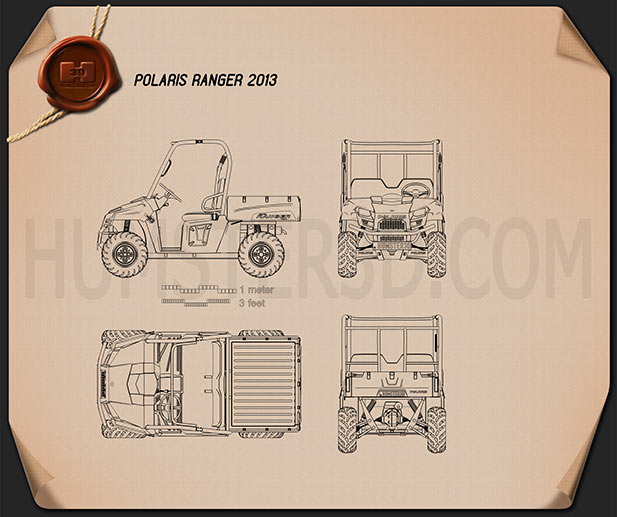 Polaris Ranger 2013 Blueprint