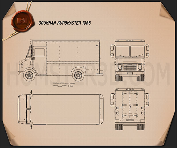 Grumman Kurbmaster 1985 Blueprint