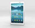 Huawei Honor Tablet 白色的 3D模型