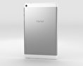 Huawei Honor Tablet 白い 3Dモデル