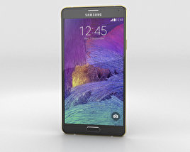 Samsung Galaxy Note 4 Gold Edition 3D model
