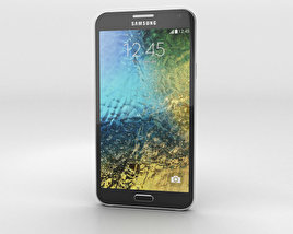 Samsung Galaxy E7 Preto Modelo 3d