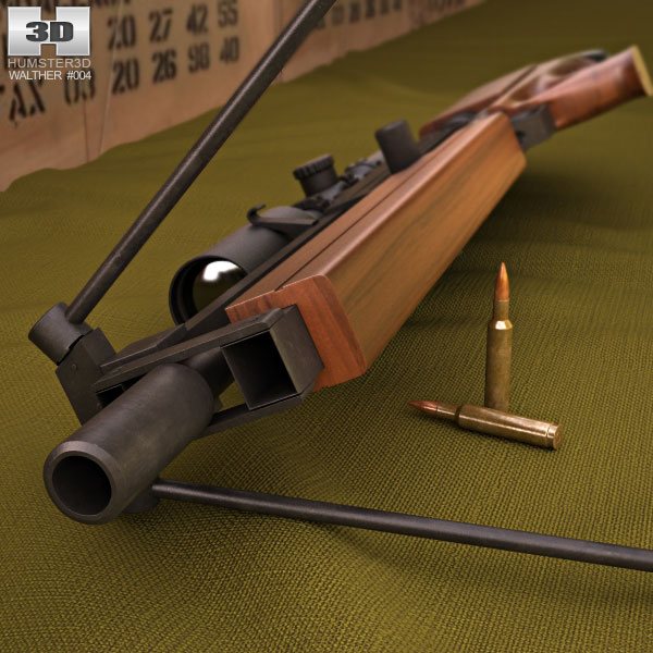 Walther WA 2000 3d model