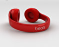 Beats by Dr. Dre Solo2 ワイヤレス ヘッドホン Red 3Dモデル