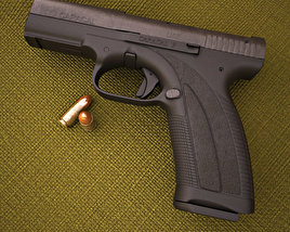 Caracal pistol 3D 모델 