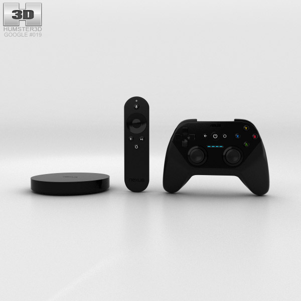The Nexus Player 3D model