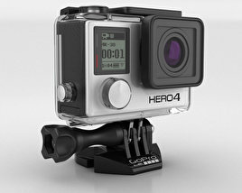 GoPro HERO4 Silver Modelo 3d