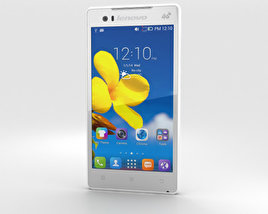 Lenovo A788T Weiß 3D-Modell