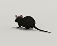 Mouse Black 3d model