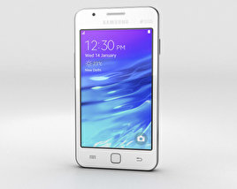 Samsung Z1 Branco Modelo 3d