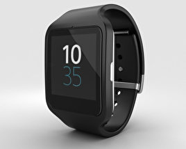 Sony SmartWatch 3 SWR50 Black 3D model