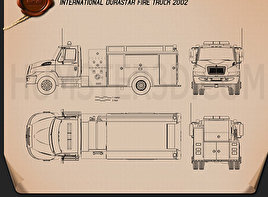 Truck Blueprint Download Hum3d