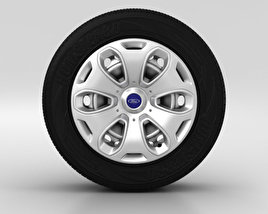 Ford Kuga Wheel 17 inch 001 3D model