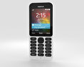 Nokia 215 Blanco Modelo 3D