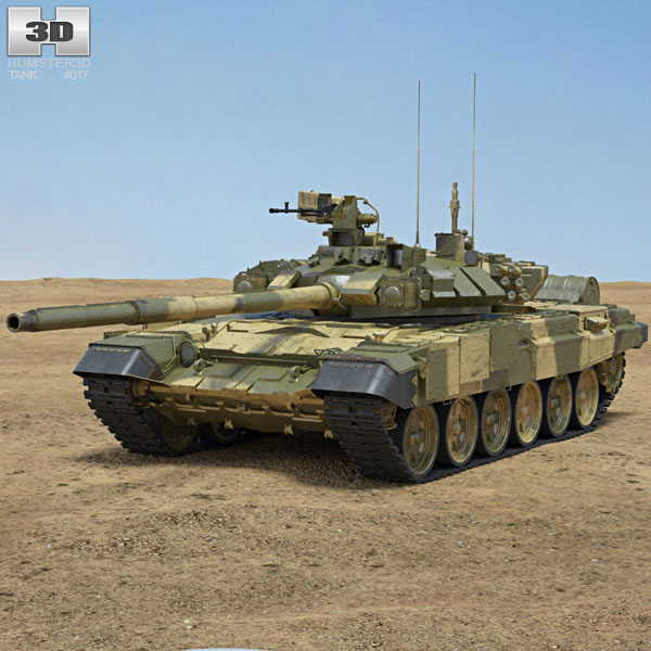 T-90 3D模型