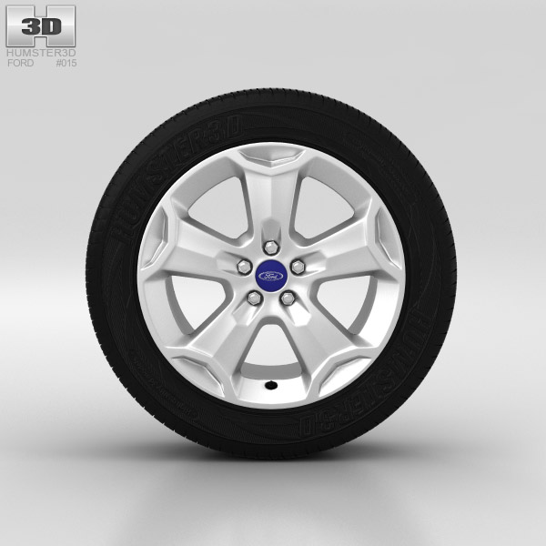 Ford Kuga Wheel 18 inch 001 3D model