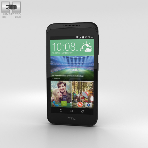HTC Desire 320 Meridian Gray Modèle 3D