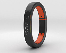Nike+ FuelBand SE Total Crimson 3D model