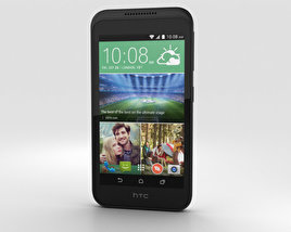 HTC Desire 320 Vanilla White 3D 모델 