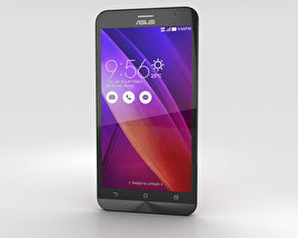 Asus Zenfone 2 Glamor Red 3D model