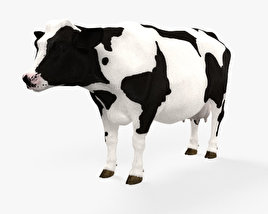 Cow HD 3D model