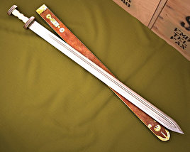 Спата Римський меч 3D модель