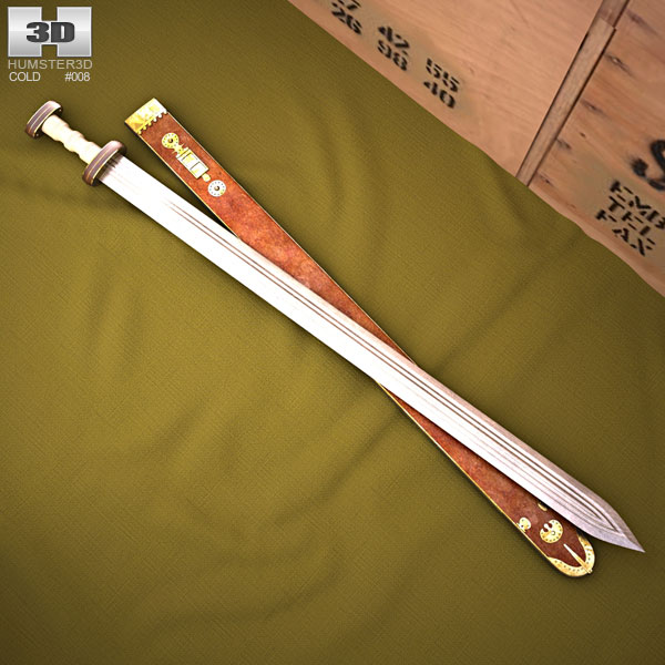 Espata espada Modelo 3d
