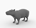 Capybara Modello 3D